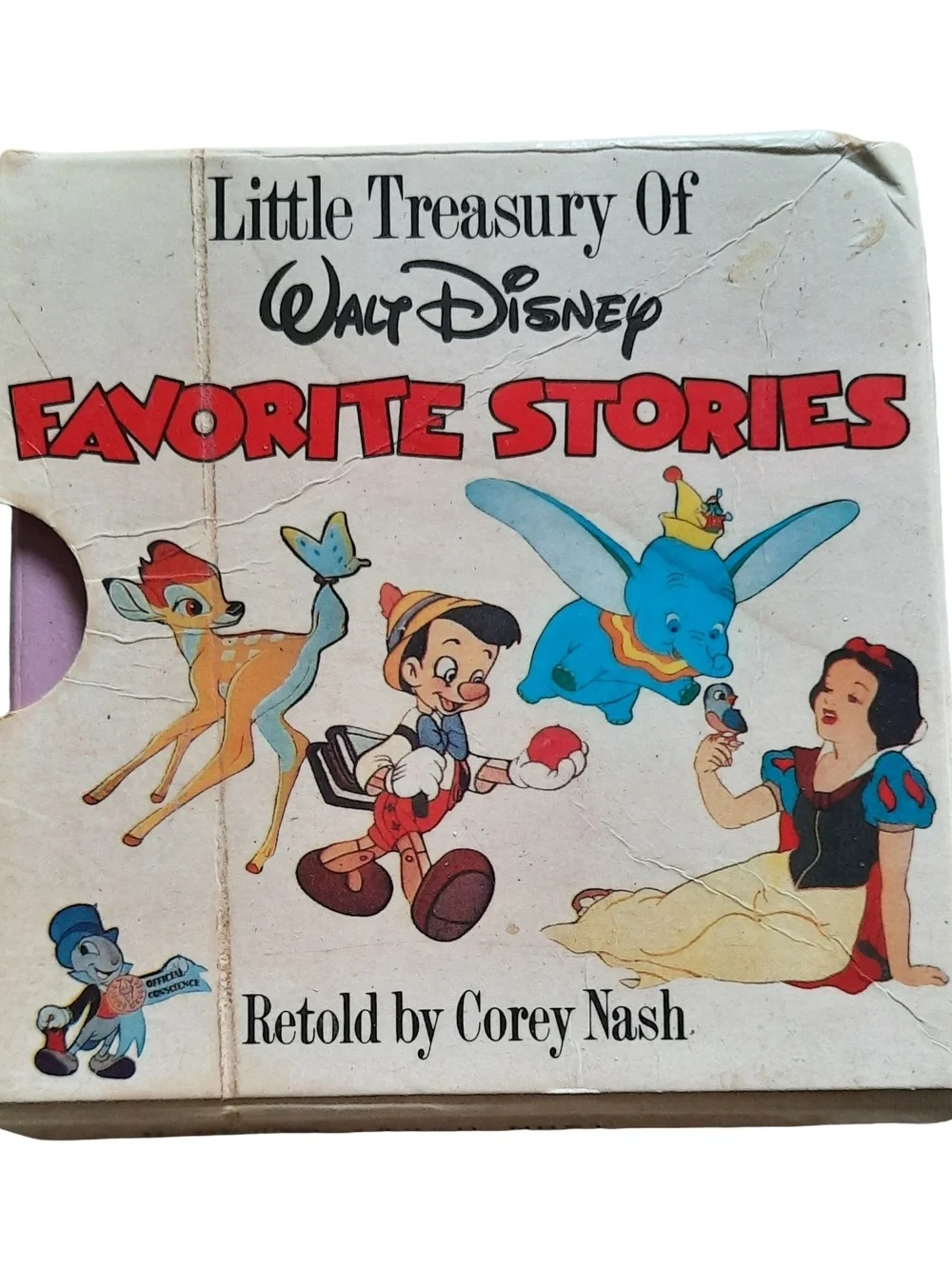 Disney Favorite Stories Board Book – White/Red/Blue